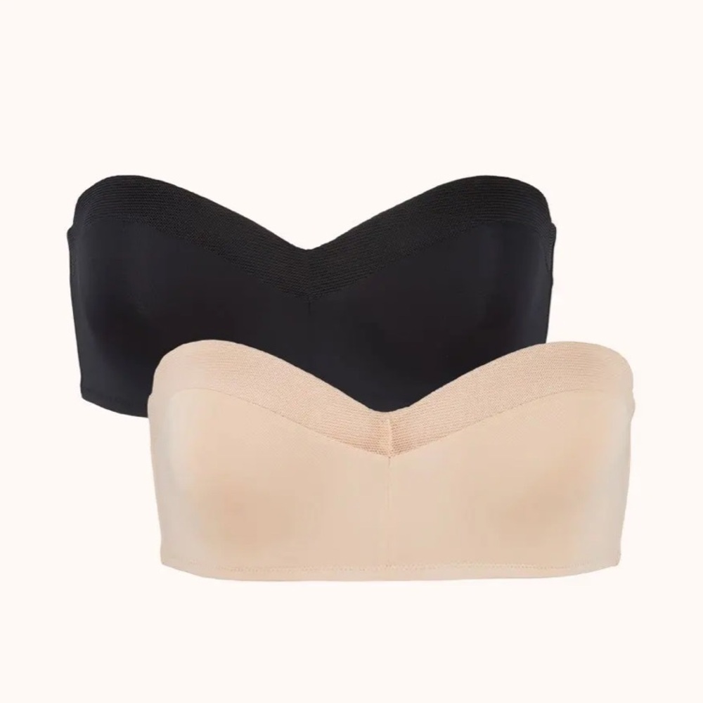 Nwt No-Wire Strapless Bra Bundle - image 3